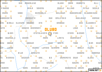 map of Olubo