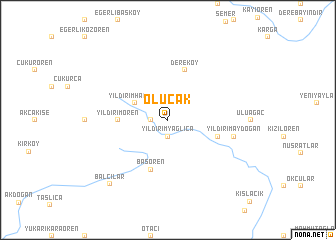 map of Olucak