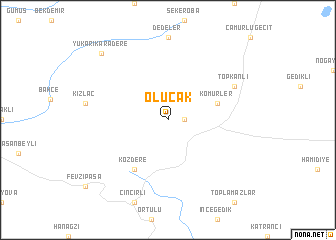 map of Olucak