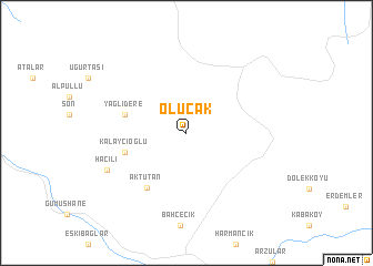 map of Olucak