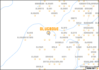 map of Olugbode