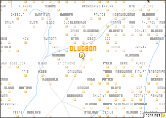 map of Olugbon