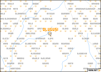 map of Olugusi
