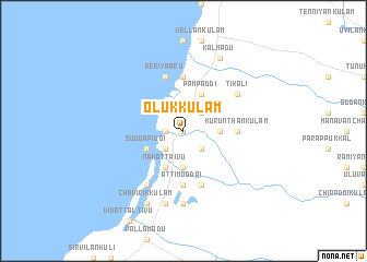 map of Olukkulam