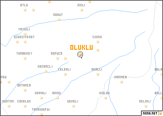 map of Oluklu