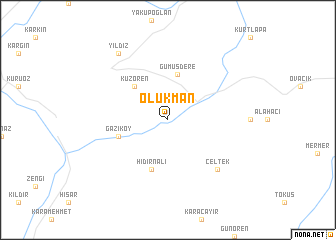 map of Olukman