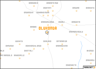 map of Olukonda