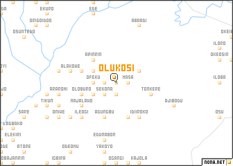 map of Olukosi