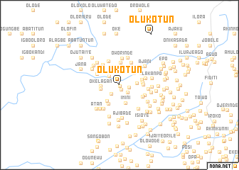 map of Olukotun