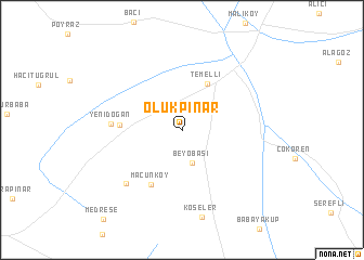 map of Olukpınar