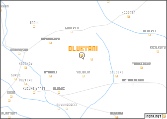 map of Olukyanı