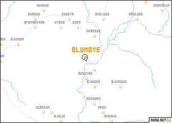 map of Olumoye
