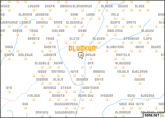 map of Oluokun