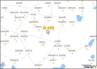 map of Olupe