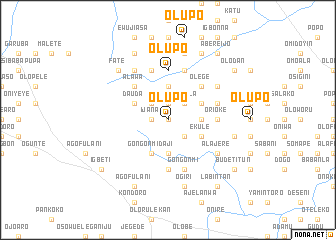 map of Olupo