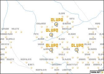 map of Olupo