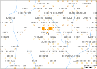 map of Olurin