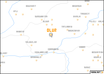 map of Olur