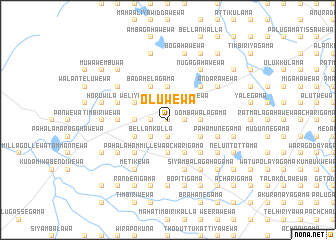 map of Oluwewa