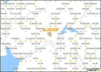 map of Olveira