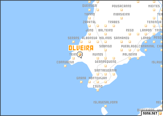 map of Olveira