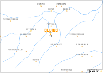 map of Olvido