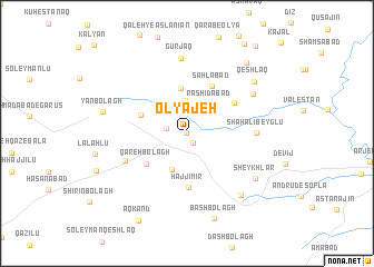 map of ‘Olyājeh