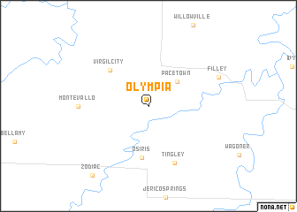 map of Olympia