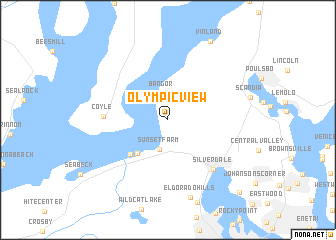 map of Olympic View