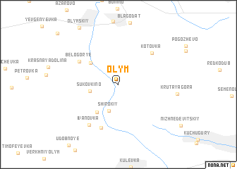 map of Olym