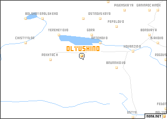 map of Olyushino