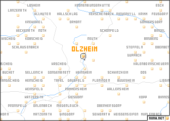 map of Olzheim