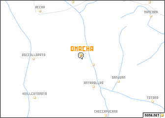 map of Omacha