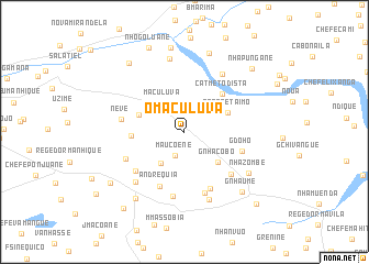 map of O. Maculuva