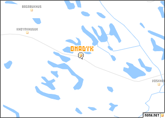 map of Omadyk