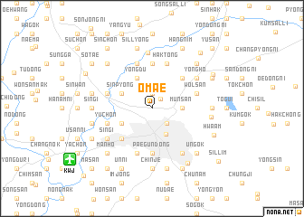 map of Ŏmae