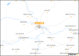 map of Omagh