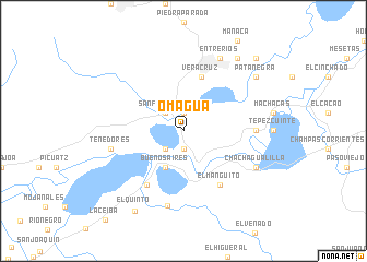 map of Omagua