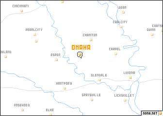 map of Omaha