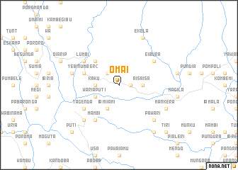 map of Omai