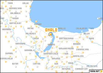 map of Omalo