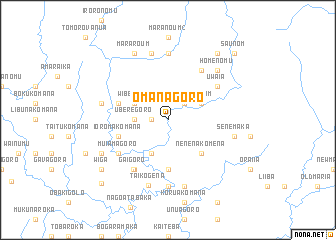 map of Omanagoro