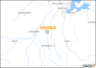 map of Omanawa