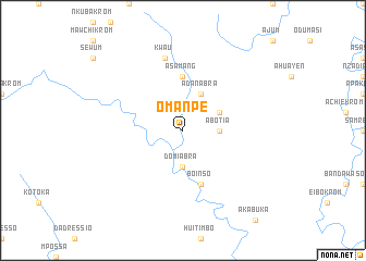 map of Omanpe