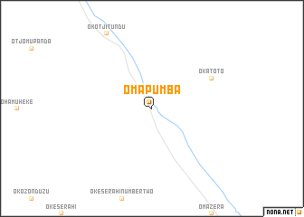 map of Omapumba
