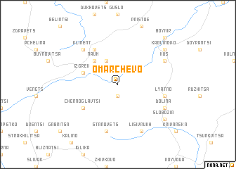 map of Omarchevo