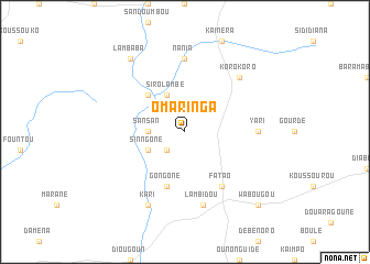 map of Omaringa