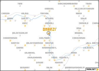 map of ‘Omarzī