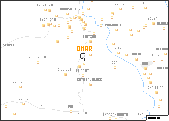 map of Omar