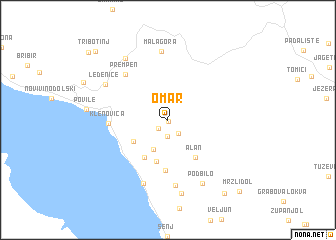 map of Omar
